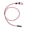 thumbnail image 4 of 1,2 m Paddle/Rod Holder Leash Tether para canoa/kayak/pesca/ acuáticos rojo shamjiam Correa de la paleta de la canoa del kajak, 4 of 7