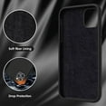 thumbnail image 5 of Entronix Silicone Soft Case Designed for iPhone 11 Pro Shockproof Durable Slim Fit, Black, 5 of 6
