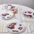 thumbnail image 2 of FANCY DISPOSABLE PLATES | Plastic Dinner Plate Set | 20 PC – 10.25”, 2 of 2