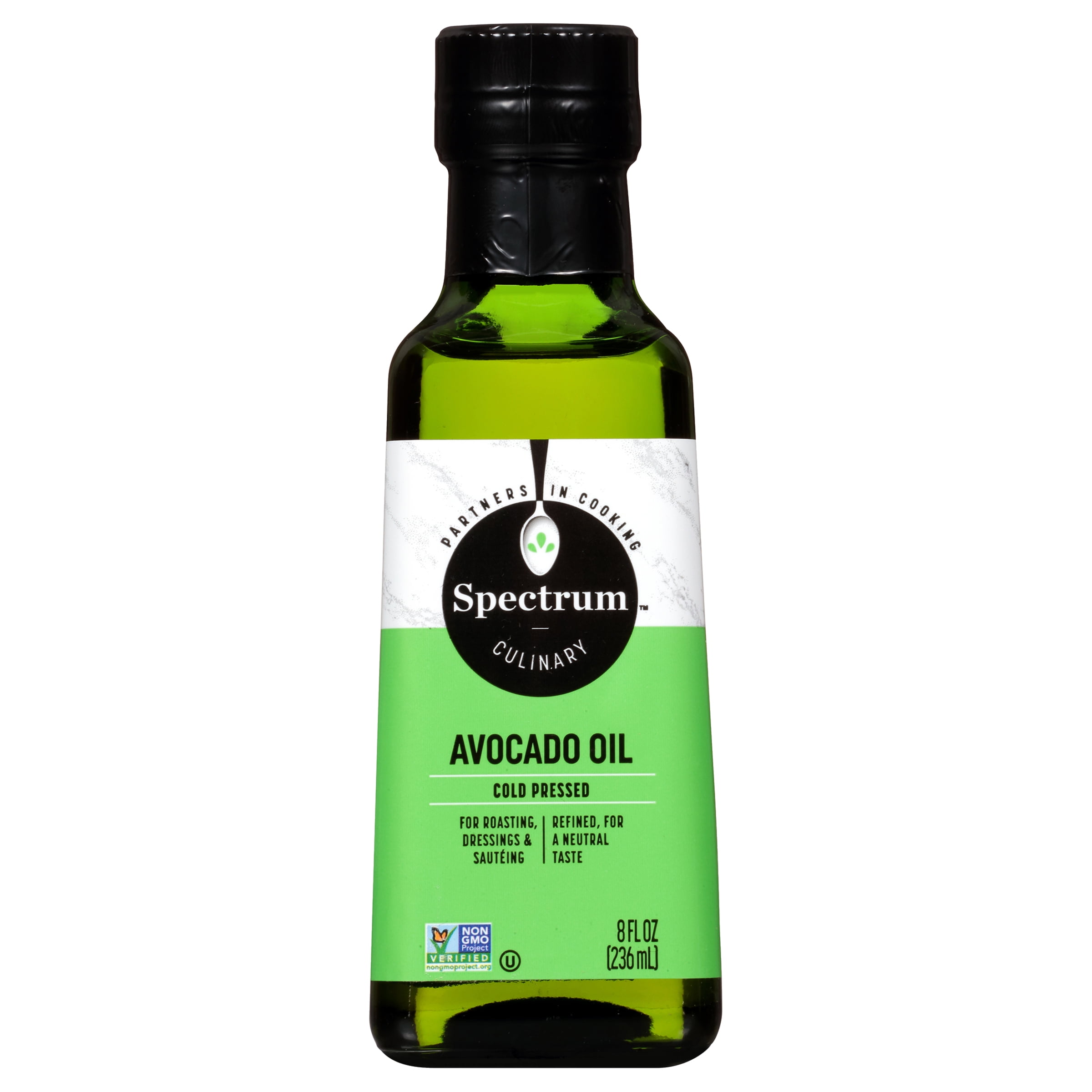 Spectrum Naturals Cold Pressed Refined Avocado Oil, 8 fl oz