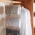 thumbnail image 6 of Laundry Dryer Hanger Clips Rotatable Underwear Hanger for Travel Closet Door Pink 54clips, 6 of 8