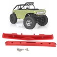 thumbnail image 1 of RC Front and Rear Bumper Set, Front and Rear Bumpers Professional Reliable  for 1/24 RC Car Upgrade Parts for 1/24 RC Cars Red, 1 of 8