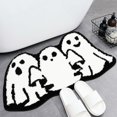 thumbnail image 4 of Cqxid Polyester Carpet Under $10 Home & Garden Carpet Halloween Rugs Bathroom Rug Non Slip Floor Mat For Bathroom Kitchen Rug Soft Absorbent Tub Mat Room Halloween Bathroom Rug, 4 of 8