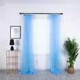 thumbnail image 6 of Vikakiooze 1Pcs Sheer Curtain Tulle Window Treatment Voile Birthday Wedding Festive Decor, 6 of 9