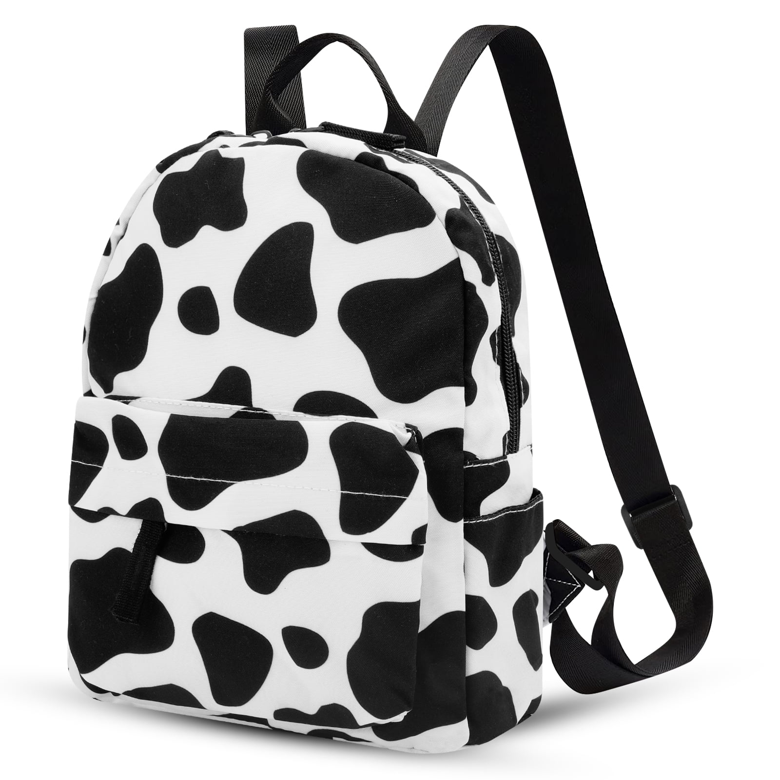 Mini Cow Backpack, EEEkit Polyester Cow Print Backpack, Lightweight ...