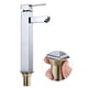 thumbnail image 5 of Aquaterior Tall Bathroom Sink Faucet Single Control Cold & Hot Water Countertop Vessel Sink Chrome, 5 of 10