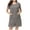 Dark Gray, variant on Womens Robes Lightweight Nightdress Zip With Pokets Loose Pajamas Nightgown Solid Color Long Sleeve Clothes Fall Fashion Comfy Sleepwear Loose Homewear (Black,XXL)