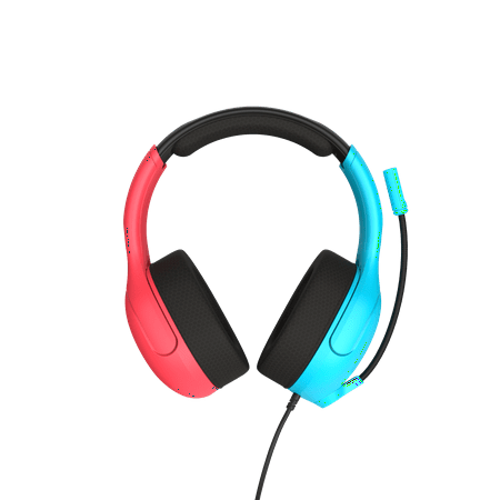 Turtle Beach - Airlite Fit Wired Gaming Headset for Nintendo Switch, Nintendo Switch Lite & Nintendo Switch - OLED Model - Neon Blue & Red