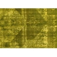 thumbnail image 1 of Ahgly Company Indoor Rectangle Abstract Yellow Modern Area Rugs, 5' x 8', 1 of 4