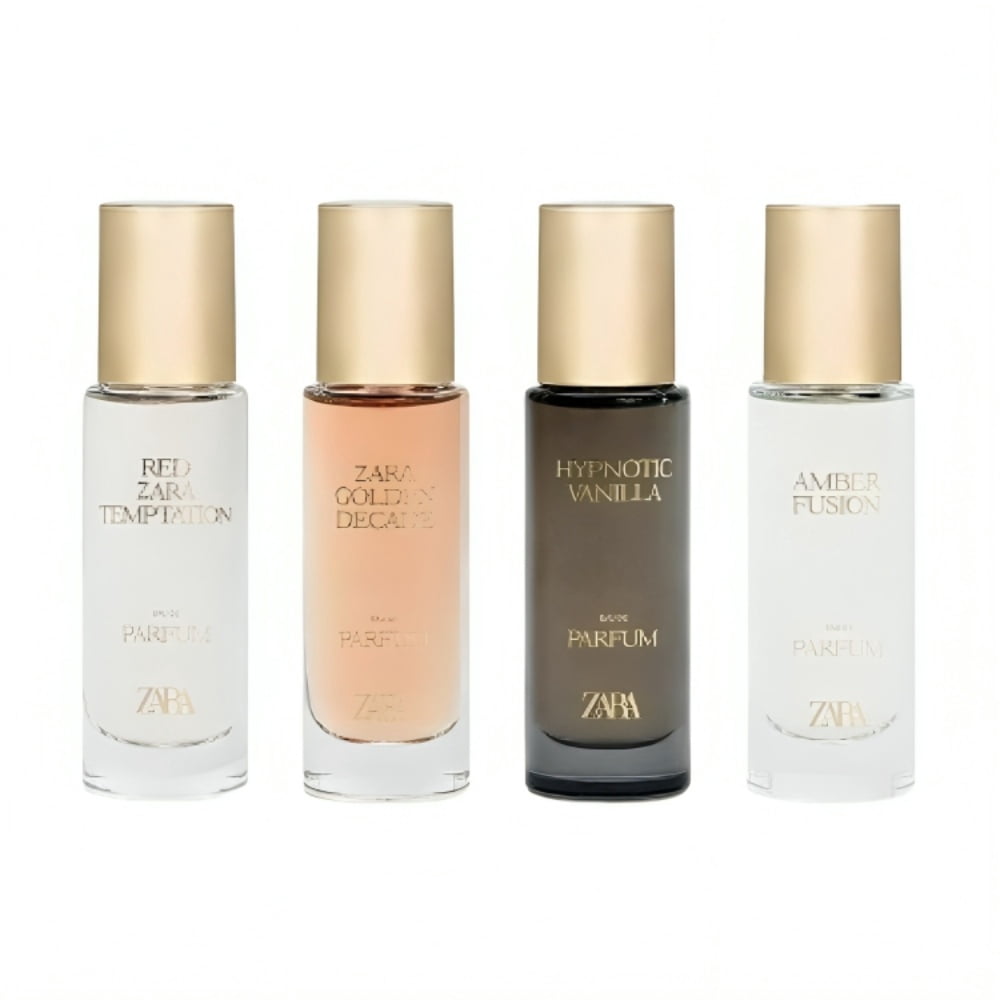 Zara Chapter Discovery Set Perfume for Women Fragrance EDP 4x 12ml (0.40 fl. oz)