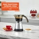 thumbnail image 4 of Imusa 6 o 3tazas Cafetera espresso eléctrica, Plata, 4 of 8