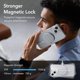 thumbnail image 4 of Funda de teléfono ESR Air Armor HaloLock para iPhone 14/13, transparente, 4 of 7