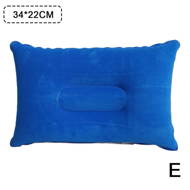 pulunto Oreiller de Voyage de Camping Gonflable Portable Appui-Tête Compact Oreiller de Voyage de Camping Oreiller de Sommeil d'Extérieur Coussin de Camping Randonnée Oreiller de Sommeil C1L8