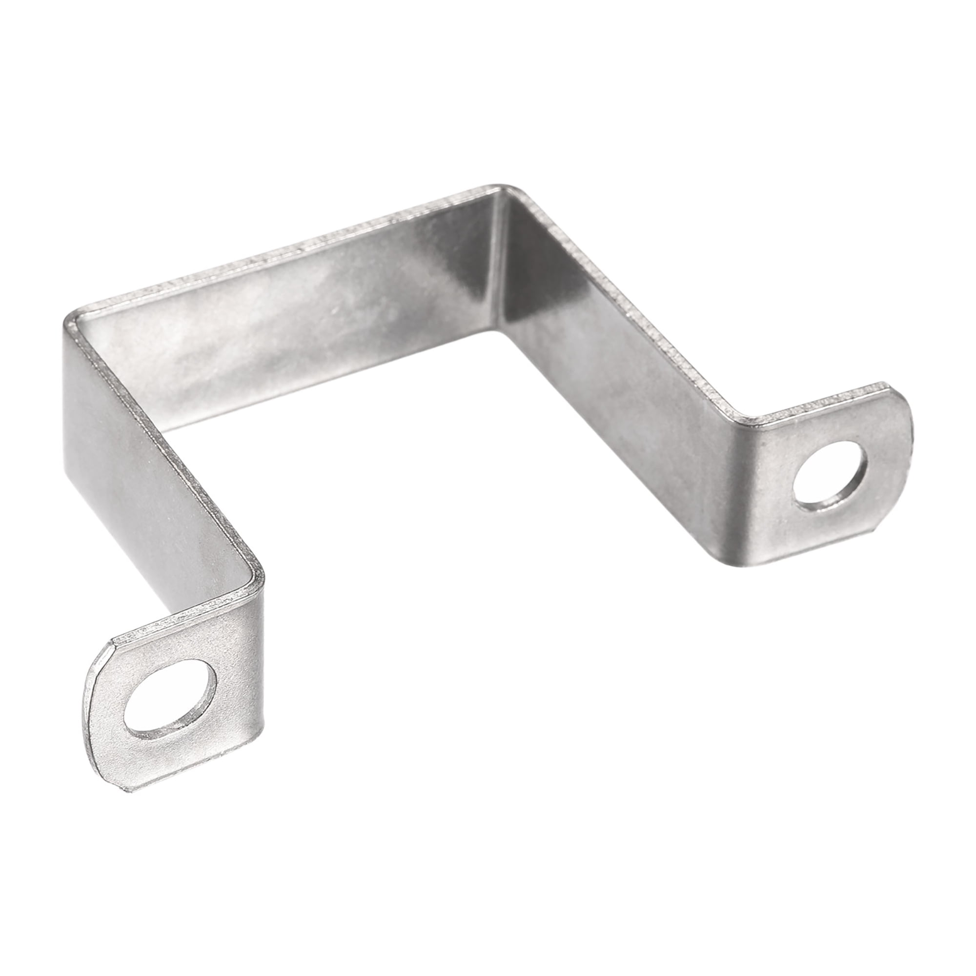 Uxcell 4-Pack Steel U-Bolts - M8 Thread 22mm Inner Width With Nuts & Plates