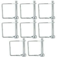 thumbnail image 1 of tamizeot 8pcs/set 8 PCS Trailer Hitch Pin Lock Set For Safe Trailer Hitching 8 PCS Trailer Coupler Pin Heavy 6.3*70, 1 of 6