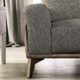 thumbnail image 3 of Furniture of America Celiq Mid-Century Modern Fabric Upholstered Chair in Gray, 3 of 7