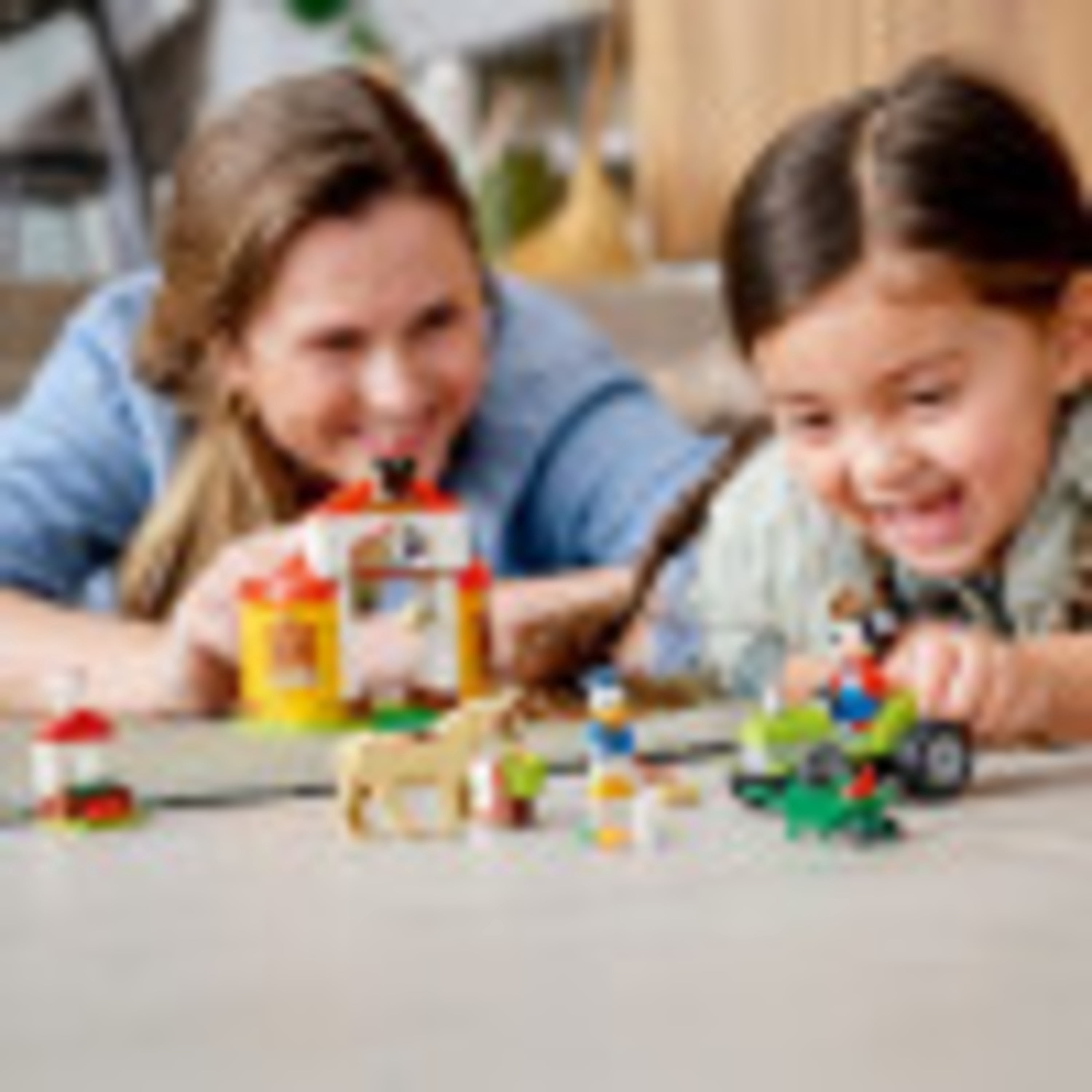 LEGO Disney Mickey and Friends Mickey Mouse & Donald Duck’s Farm 10775 Building Toy (118 Pieces)