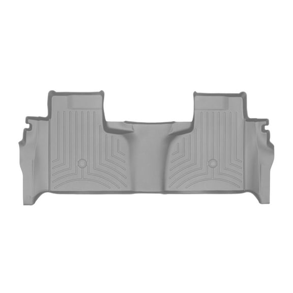 WeatherTech Custom Fit FloorLiners compatible with Silverado 1500 LTD, Sierra 1500, Silverado 1500, Sierra 1500 Limited - 2nd Row, Grey