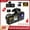 Black-4K, variant on Prilotte 2K/4K Triple Car Dash Cam with IR Night Vision, 2.10" IPS Screen, Front/Rear & Built-in Lens, 170° Wide Angle, Loop Recording, G-Sensor, 32GB Card Included, 24H Parking Mode