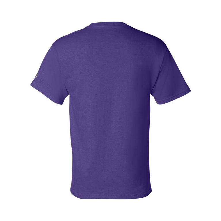 Champion oz. Short-Sleeve T-Shirt PURPLE - 2XL - Walmart.com