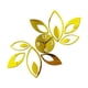 thumbnail image 3 of Reloj de pared con espejo acrílico, moderno, decorativo y preciso, con pegatinas de espejo. Oro, 3 of 9