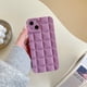 thumbnail image 1 of Fashion 3D Grid Matte Phone Case For iPhone 14 13 12 11 Pro Max X XR XS Max 7 8 Plus Shockproof Silicone Soft TPU Cases Cover xuanjing unisex, 1 of 2