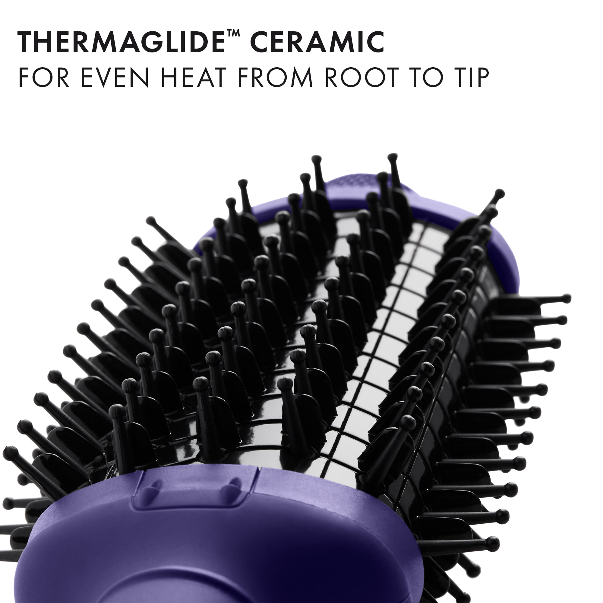 Hot Tools, Heated Hair Styling Brush, Ultimate, Purple 
