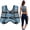 Blue, variant on TB3C Weighted Vest Woman, 12lb Womens Weight Vest for Walking, 8lb/12lb/16lb/20lb