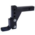 thumbnail image 3 of 10" Adjustable Trailer Drop Hitch Ball Mount for 2" Receiver Truck RV, 3 of 7