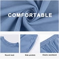 thumbnail image 4 of Cueply Lounge Sets for Women 2 Piece Outfits Sweatsuits Set Long Sleeve Wide Leg Pants with Pockets, 4 of 9