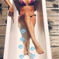 thumbnail image 4 of Safeglitz 20-Piece Non-Slip Bathtub Stickers Sea Shapes - PEVA Material Waterproof Adhesive Safety for Showers Pools Slippery Surfaces, 4 of 8