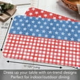 thumbnail image 5 of CounterArt Americana Style 4-Pack Reversible Plastic Tabletop Placemats, 5 of 7