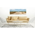 thumbnail image 2 of Tiptophomedecor Stretched Canvas Landscape Art - Windy Beach - Stretched & Framed Ready To Hang Art, 2 of 3