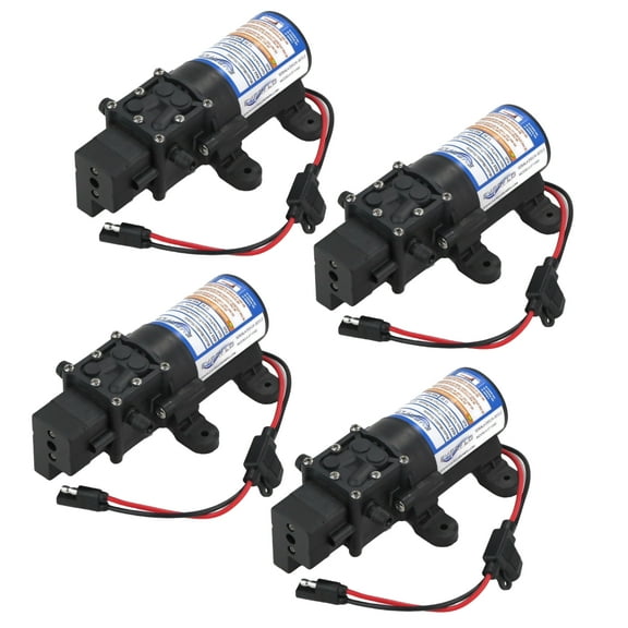 OEM (4 Pack) Everflo 12V Diaphragm Pump EF1000-BC, EF1000BC, D0319-3131, D03193131