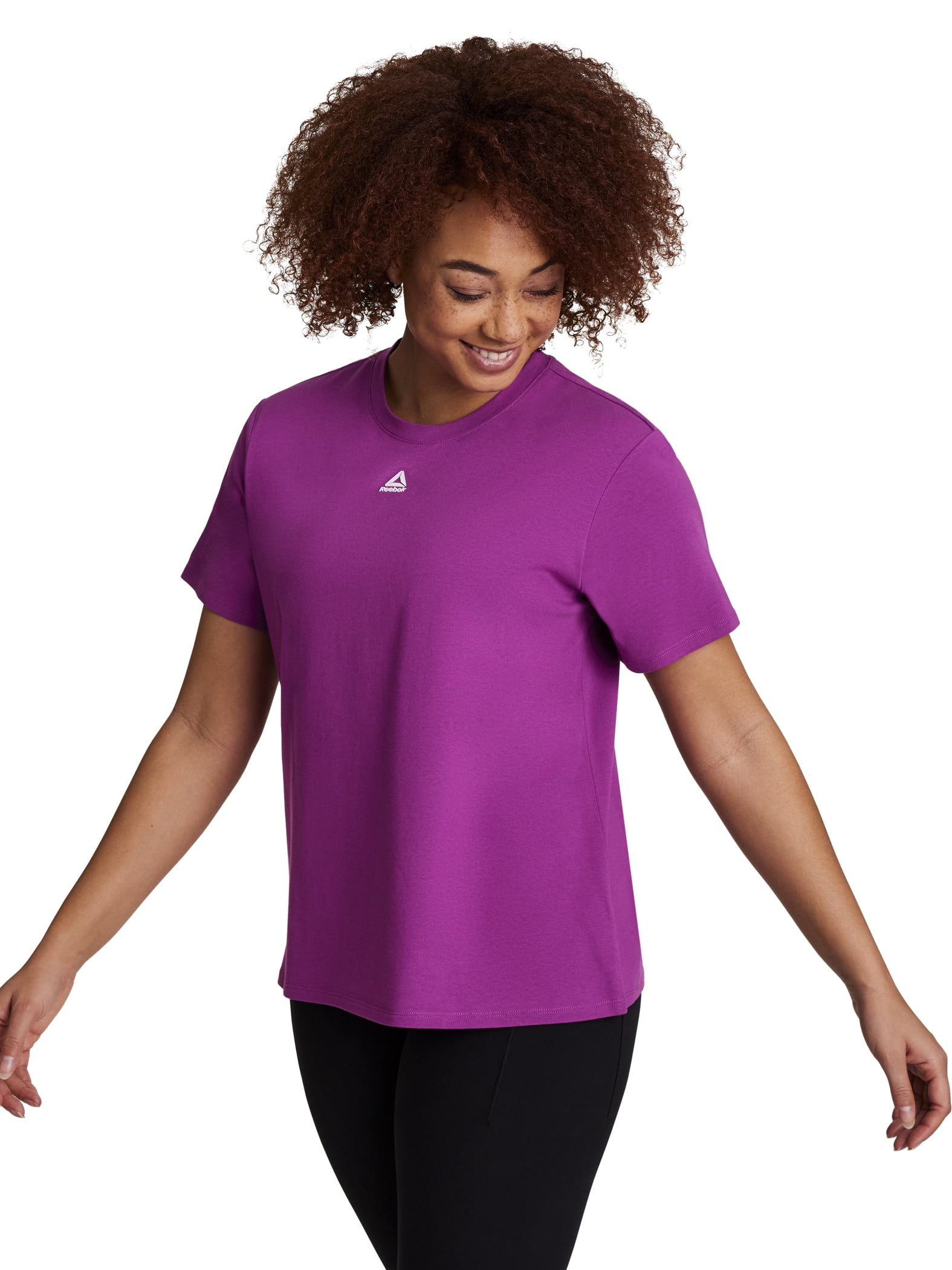 Reebok Women's Energy Short Sleeve Tee, Sizes XS-4X