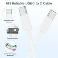 thumbnail image 3 of Cargador Kitminun 20W USB C de carga rápida para iPhone 15, 3 of 7