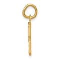 thumbnail image 2 of FB Jewels 14K Yellow Goldy Casted Small Diamond Cut Number 8 Charm, 2 of 4