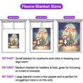 thumbnail image 5 of Merry Christmas Bernese Mountain Dog Santa Hat Xmas Tree Winter Holiday Cozy Fleece Blanket Berner Lover Gifts Warm Soft Throw Blanket - 01013, 5 of 5