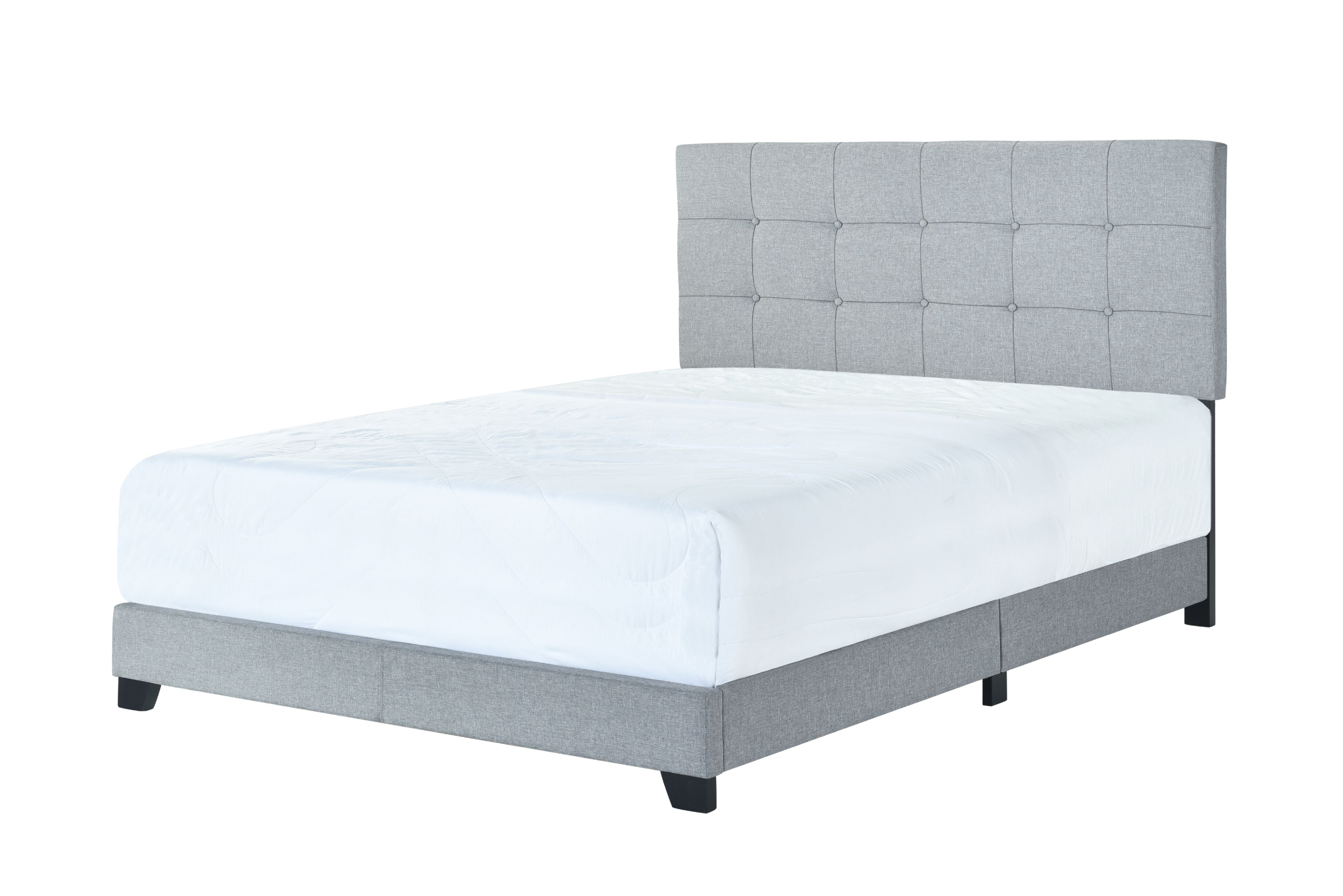 Crown Mark Florence Gray Panel Bed Queen Walmart