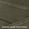 thumbnail image 6 of Htwon Mens Pullover Henley T-shirt for Men Long Sleeve Casual Slim Fit Button Comfy Tops Solid Color（Green, L）, 6 of 10