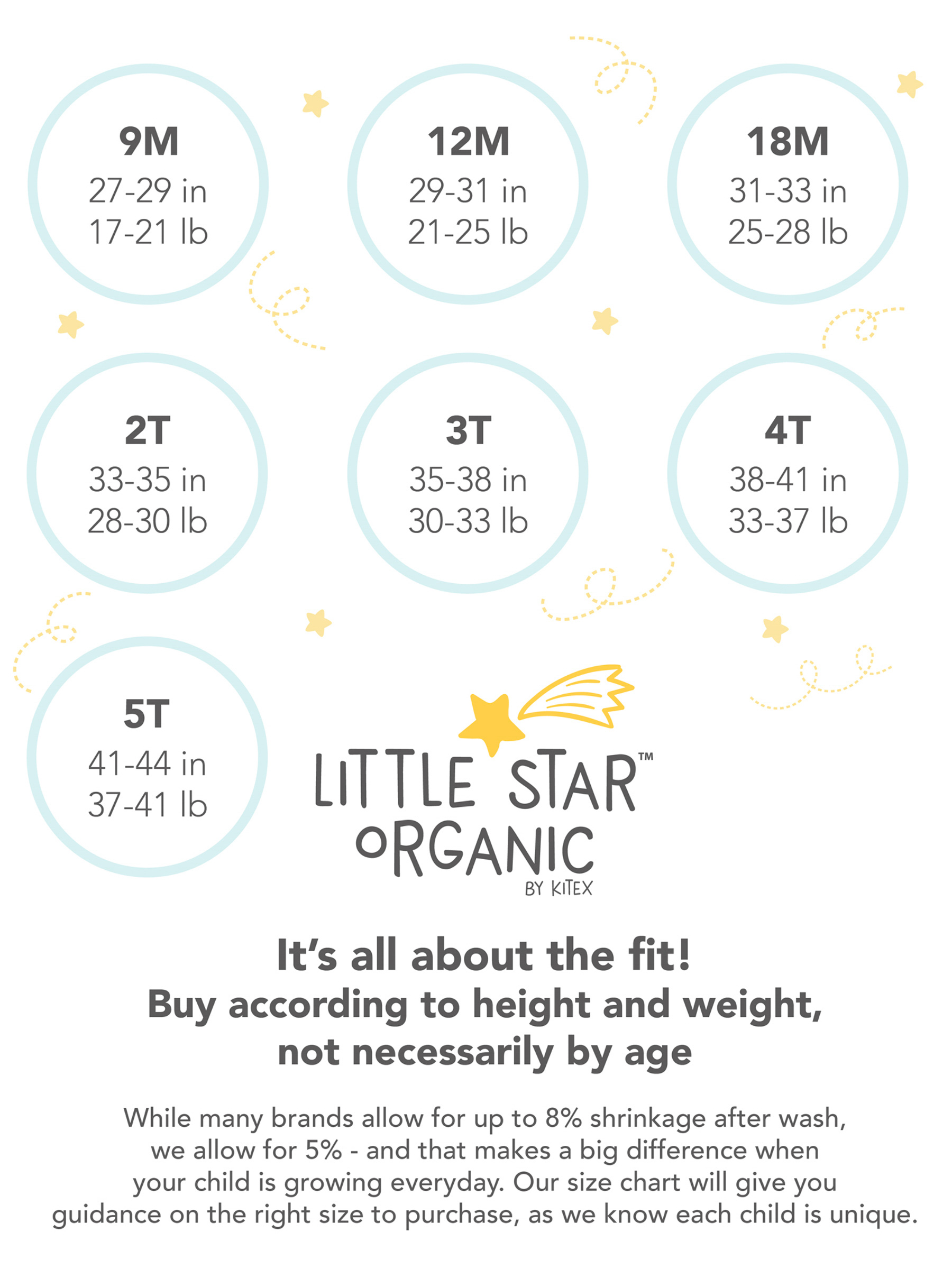 Little Star Organic Baby & Toddler Boy 2 Pc Long Sleeve Shirt & Pants Set, Size 3 Months-5T - image 3 of 5