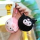 thumbnail image 2 of Sanrio Hellokitty-monedero de felpa para chica, Kuromi Anime, llavero de peluche, colgante, melodía, Cinnamoroll, cartera Kawaii, accesorios Fivean unisex, 2 of 2