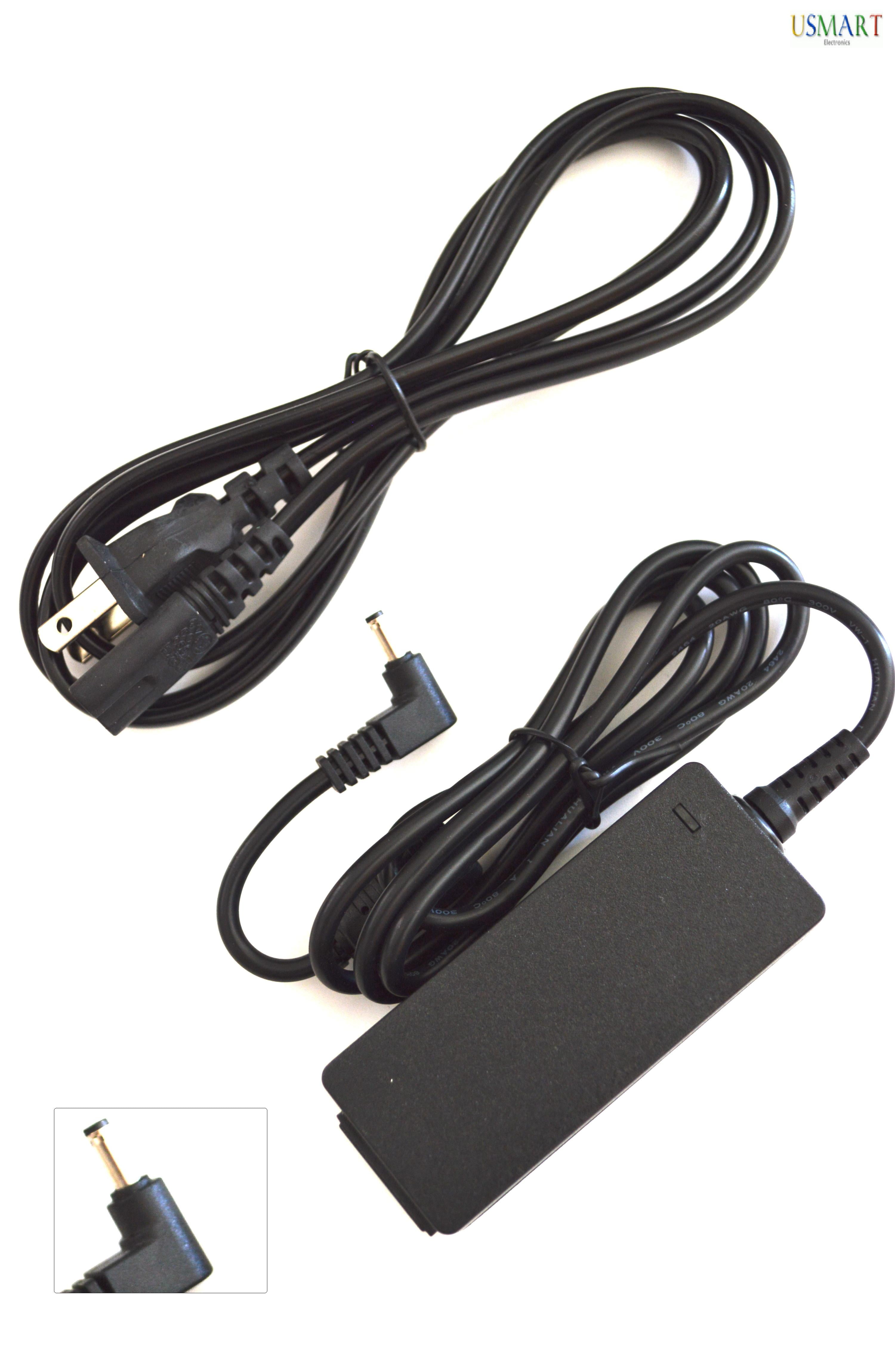 AC Adapter Charger Power Supply Cord f/ Asus VivoBook X202E-DH31T-CB X202E-CT987 
