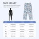 thumbnail image 4 of Balery Brain Training Pantalones de pijama para hombre, pijama ultraligero, pantalón de descanso-Medium, 4 of 6