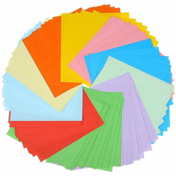 CCOCC 100 Sheets Color Cardstock Paper for Diy Blue