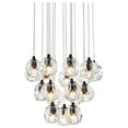 thumbnail image 3 of Eren 18 lights Black pendant, 3 of 4