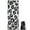 White and Gray, variant on White and Blue Of Animal Print Hot Yoga Mat Towel Non Slip for Hot Yoga - Quick-Drying Yoga Mat Cover with 4 Corner Pockets with Travel Bag - Hot Yoga Towel Non Slip 70"x26"