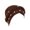 Coffee, variant on Women's Soft Monochrome Single Braid Hat Pin Baotou Hat