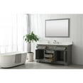 thumbnail image 5 of Design Element Milano 60" Solid Birch Hardwood Single Vanity in Grey, 5 of 10