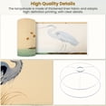 thumbnail image 4 of Lampshades 2 Pack Grey Heron Standing Tranquil Pond Reeds Wildlife Oriental 13"x13"x10" Light Shade for Table Lamps Floor Lamp Shades Lampshade Replacement Easy Assembly, 4 of 8